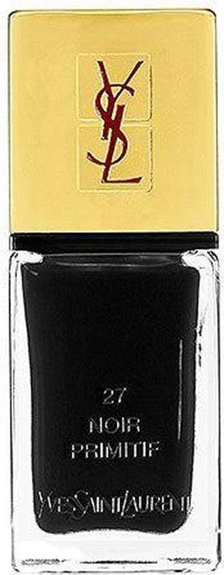 Yves Saint Laurent La Laque Couture in Noir Primitif Review 